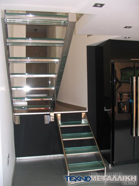 Modern Stair Railings Cyprus - Technometalliki LTD