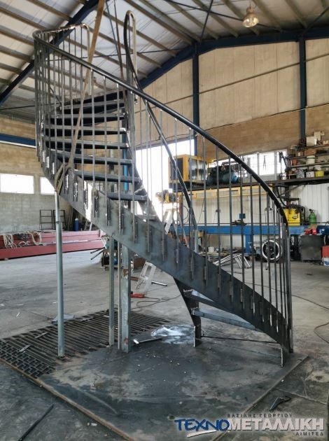 Metal Stair Railings Cyprus - Technometalliki LTD