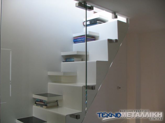 Modern Stair Railings Cyprus - Technometalliki LTD