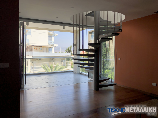 Modern Stair Railings Cyprus - Technometalliki LTD