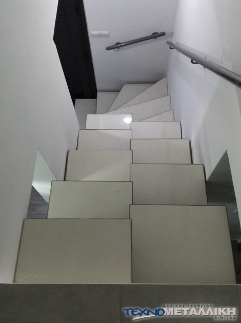 Indoor Stair Railings Cyprus - Technometalliki LTD