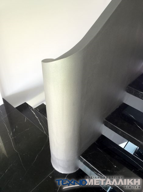 Indoor Stair Railings Cyprus - Technometalliki LTD