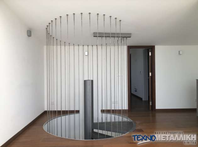 Modern Stair Railings Cyprus - Technometalliki LTD