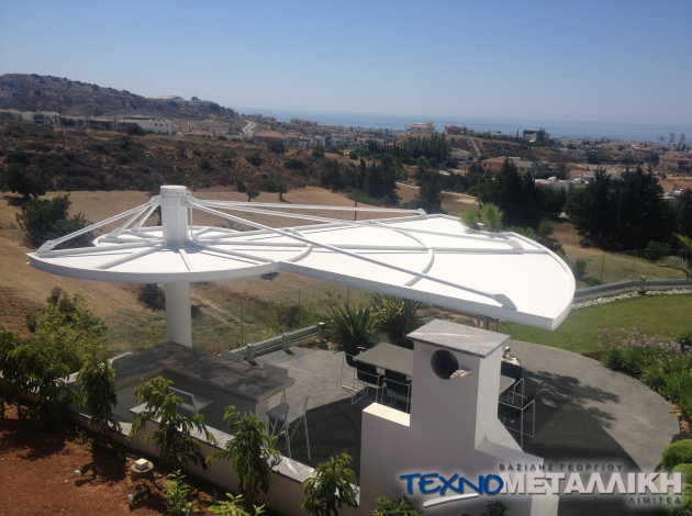 Steel Pergolas Cyprus - Technometalliki LTD