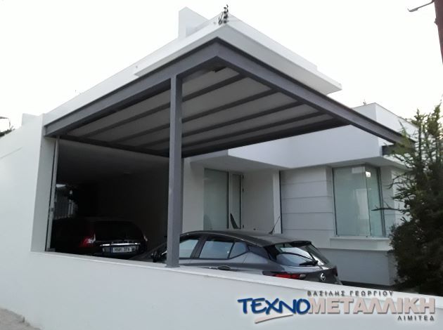 Pergolas Aluminium Cyprus - Technometalliki LTD