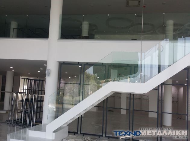 Modern Stair Railings Cyprus - Technometalliki LTD