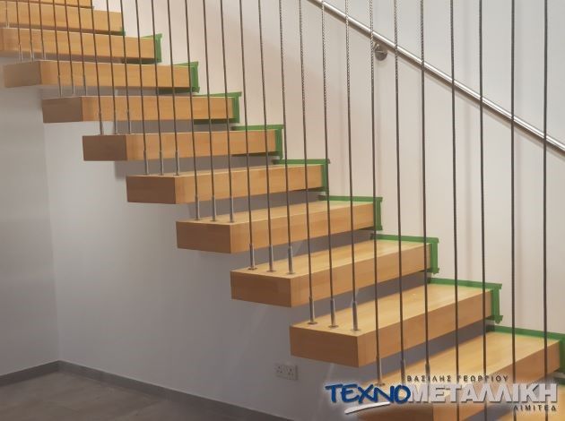 Modern Stair Railings Cyprus - Technometalliki LTD