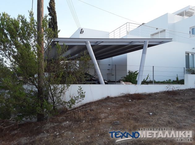 Aluminium Pergola Cyprus - Technometalliki LTD