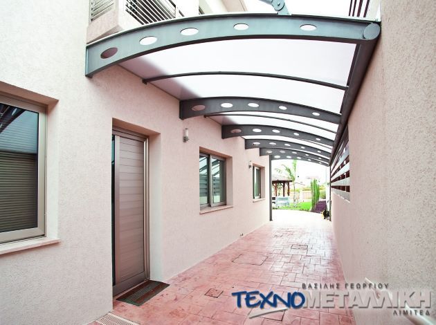 Steel Pergolas Cyprus - Technometalliki LTD