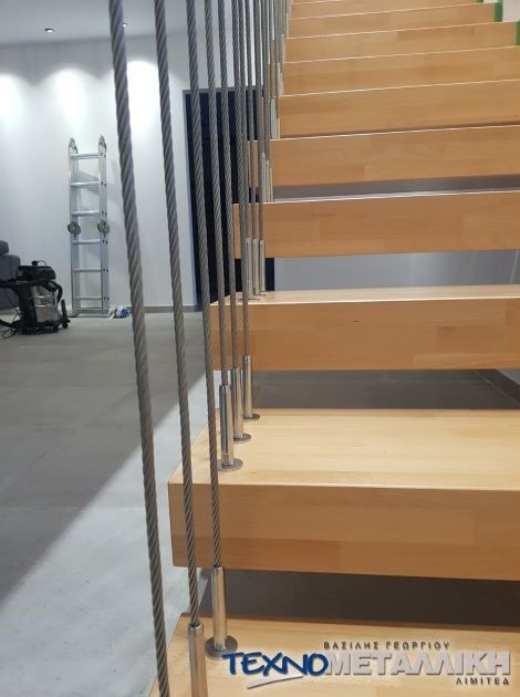 Modern Stair Railings Cyprus - Technometalliki LTD