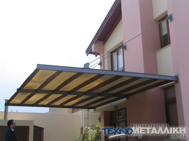 Aluminium Pergola Cyprus - Technometalliki LTD