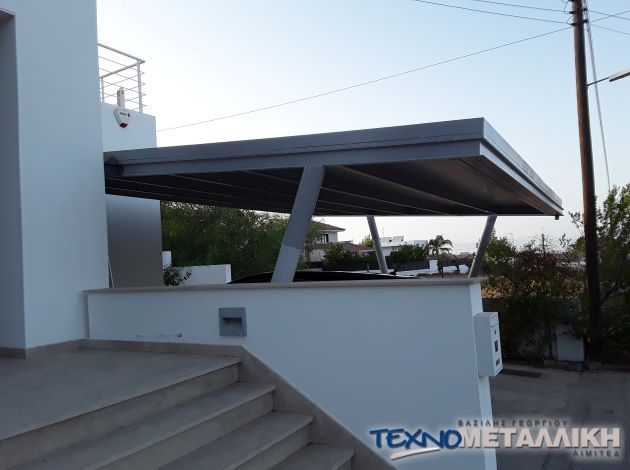 Aluminium Pergola Cyprus - Technometalliki LTD