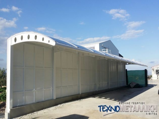 Pergolas Aluminium Cyprus - Technometalliki LTD