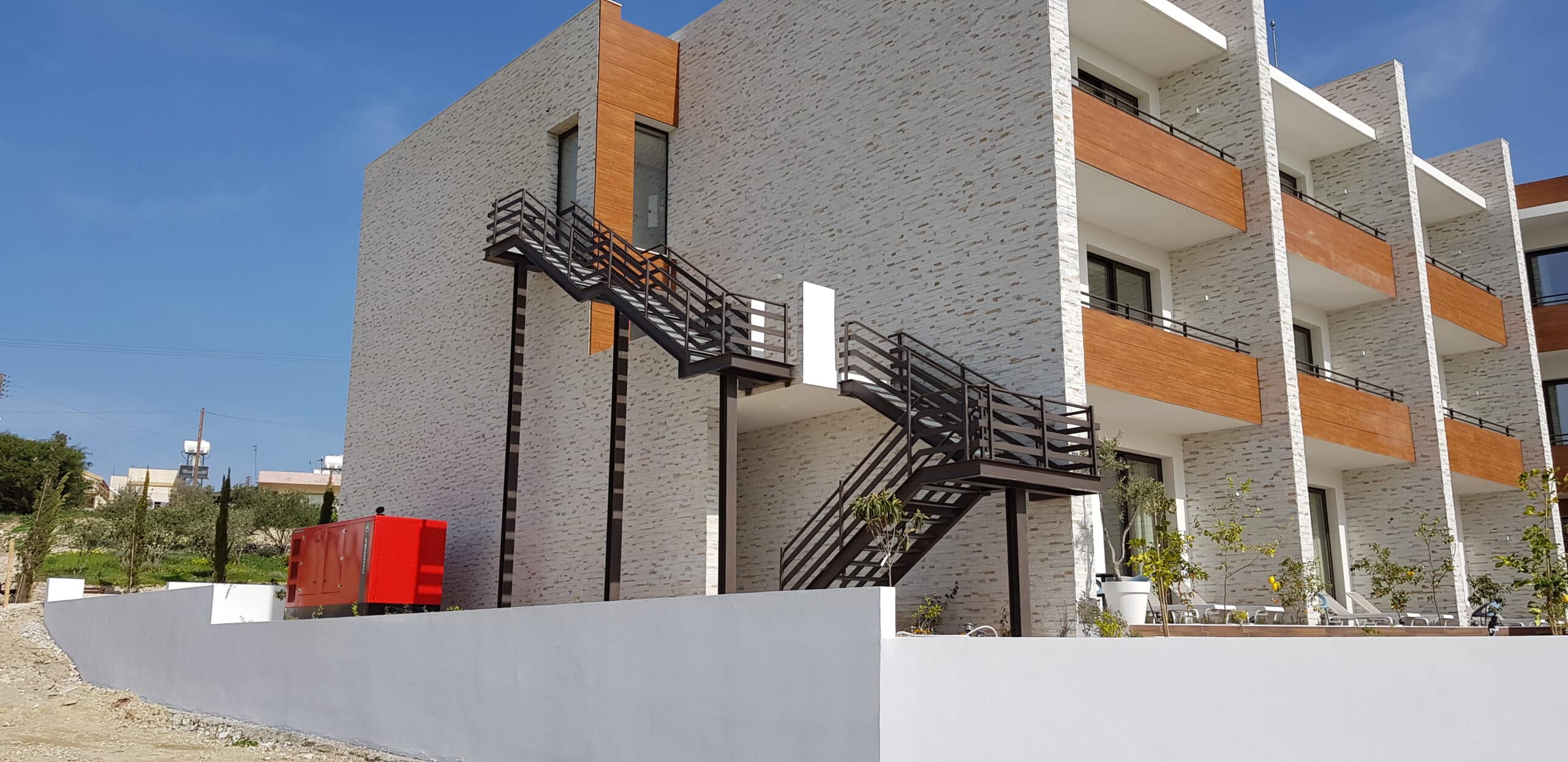 High-quality metal staircases in Cyprus designed and installed by Technometalliki LTD